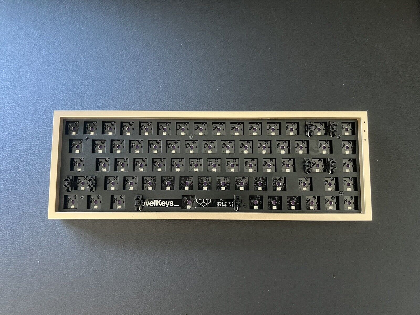 NovelKeys NK65 Entry Edition Cartridge Gold Mechanical Keyboard Kit