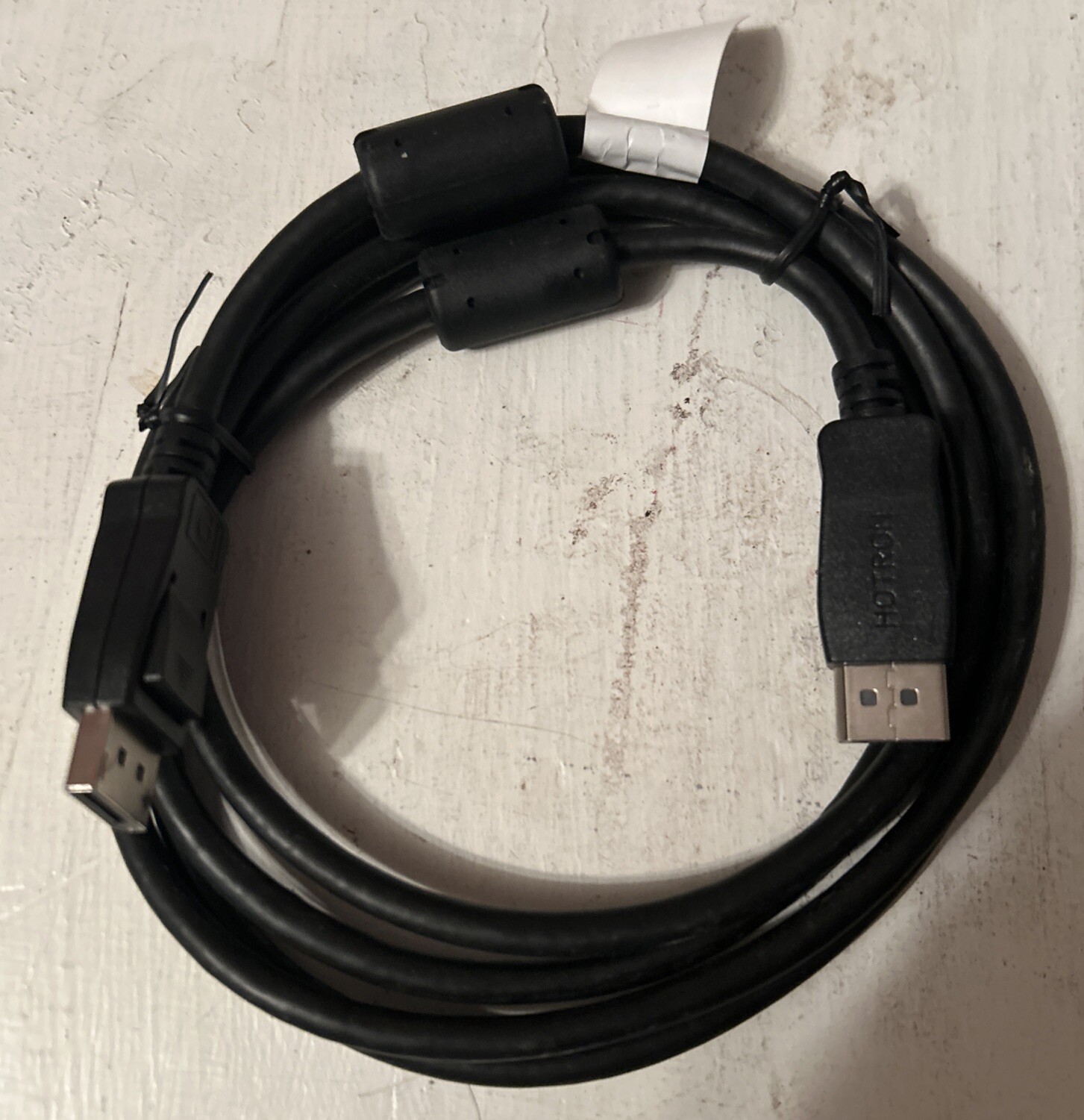 Genuine Hotron Male to Male M-M DP Display Port Cable 6Ft 5K1FN04501