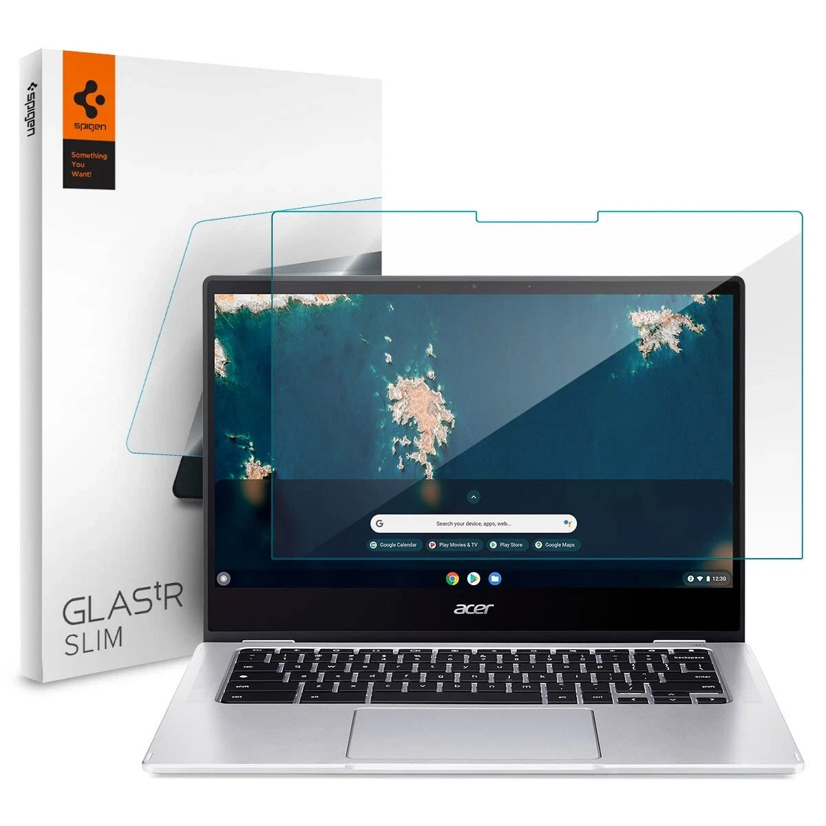 Screen protector for Acer Chromebook Spin 314 Spigen Glas.tR SLIM -1pack