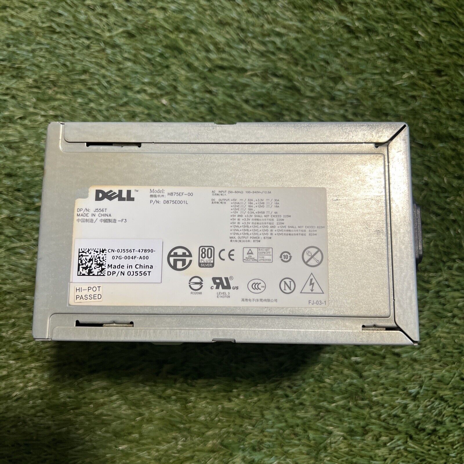 Dell Power Supply H875EF-00 875W 0J556T D875E001L