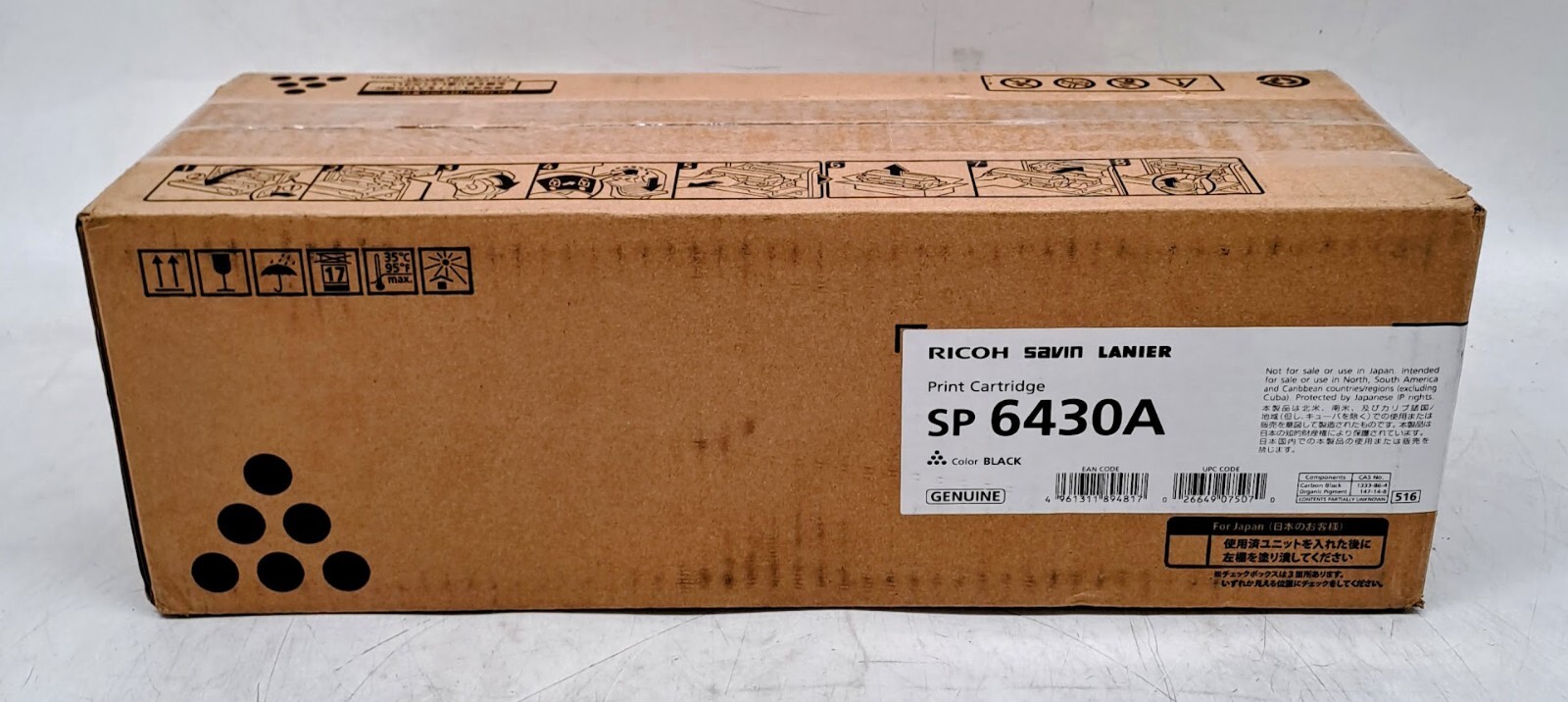 Ricoh SP 6430A Black Print Cartridge 407507