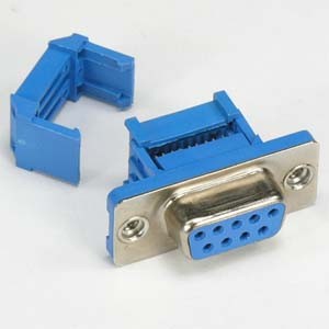 15 Pack of DB9 Female IDC Metal Shell Connector