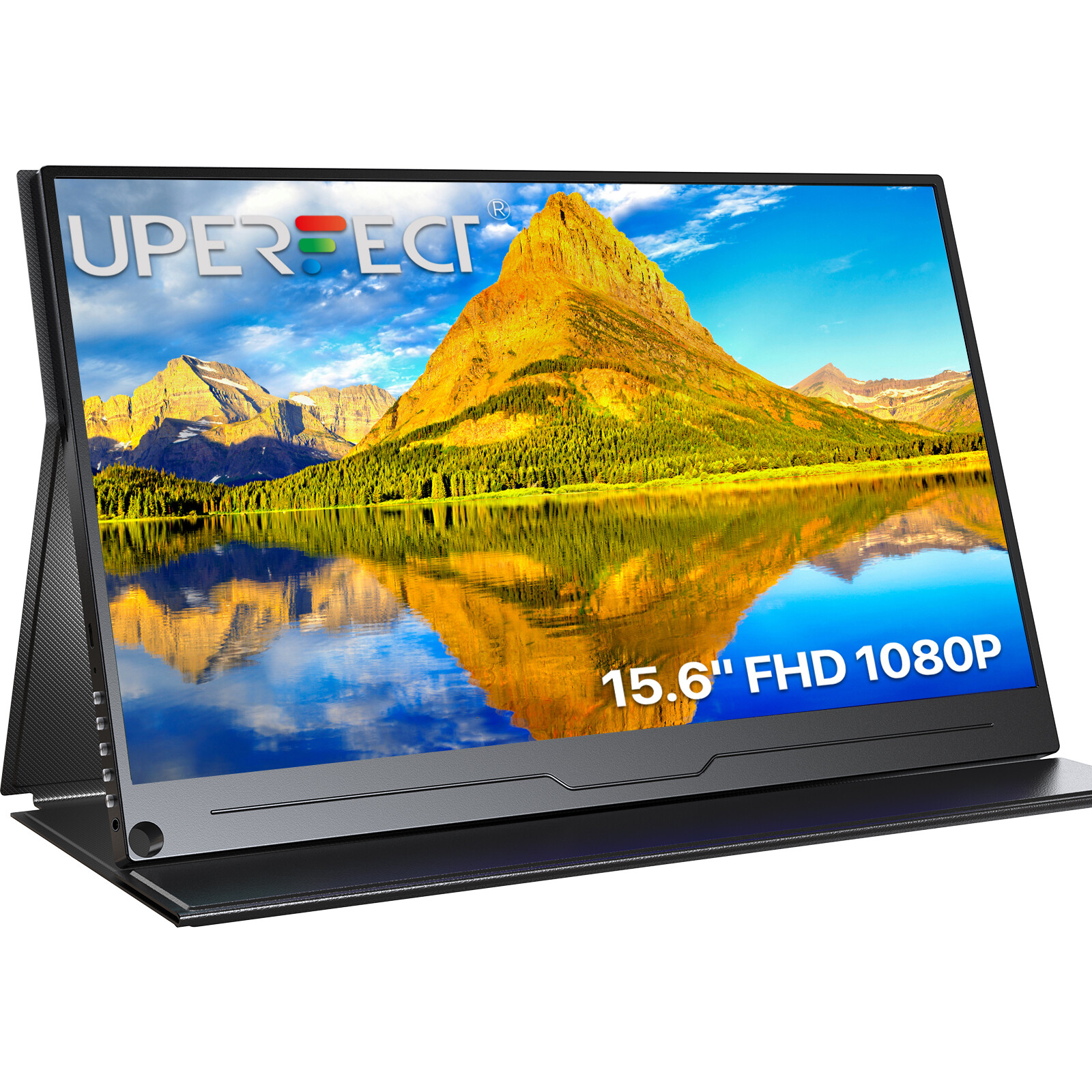 UPERFECT Portable Monitor 15.6" Monitor for Laptop FHD USB C Computer Monitor