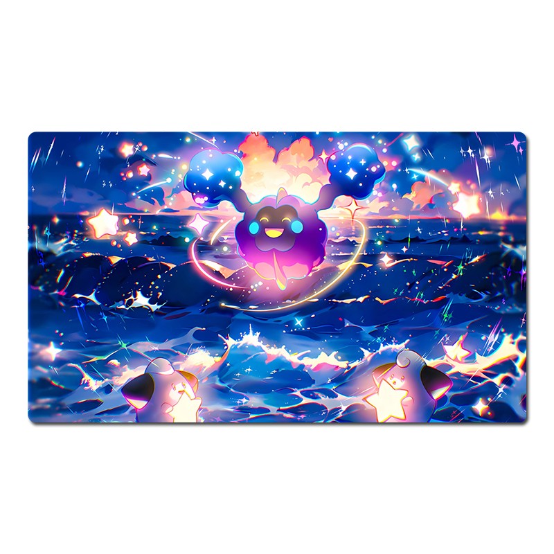 Cosmog Board Game Pokemon Table Playmat TCG CCG Mat Card Game Play Pad Mousepad