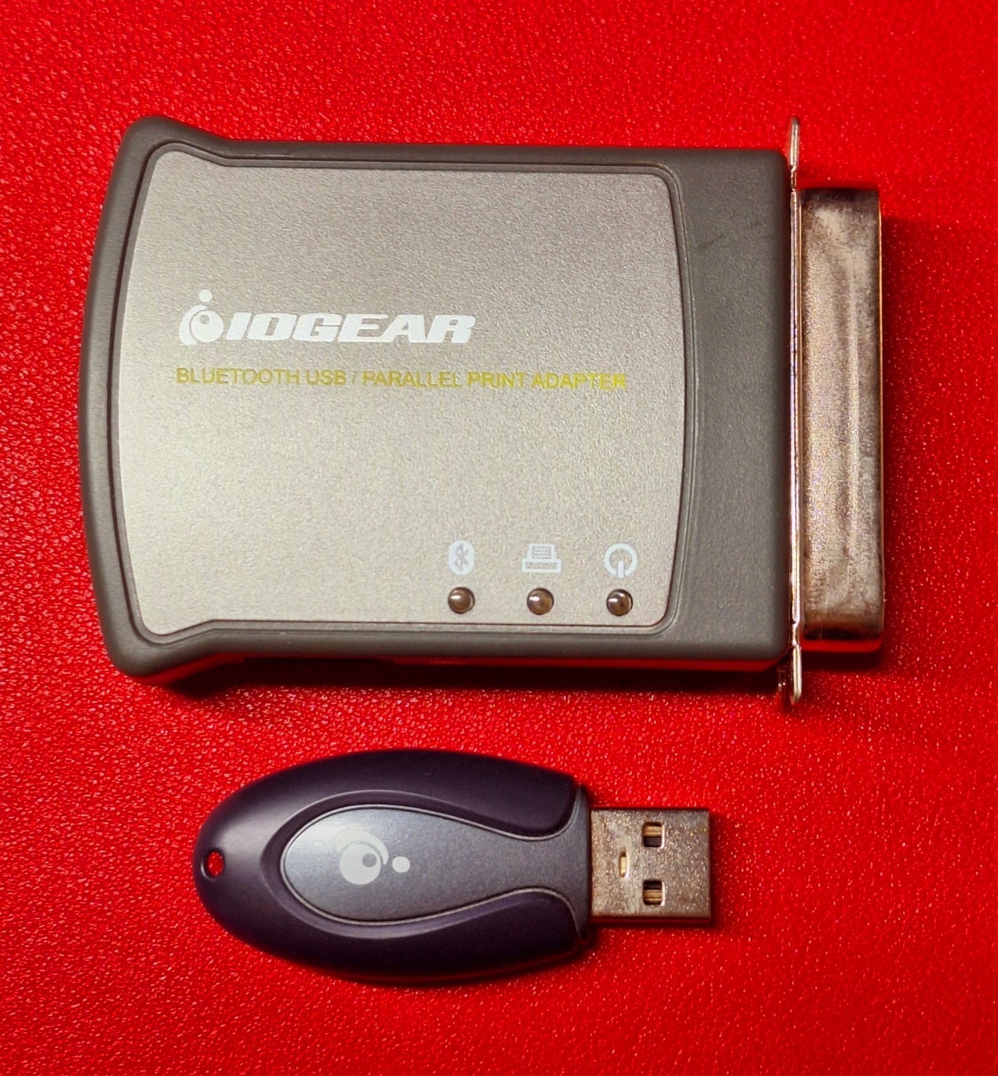 IOGEAR Wireless Printing Kit Bluetooth GBP301 Combo Print Adapter Kit - NEW