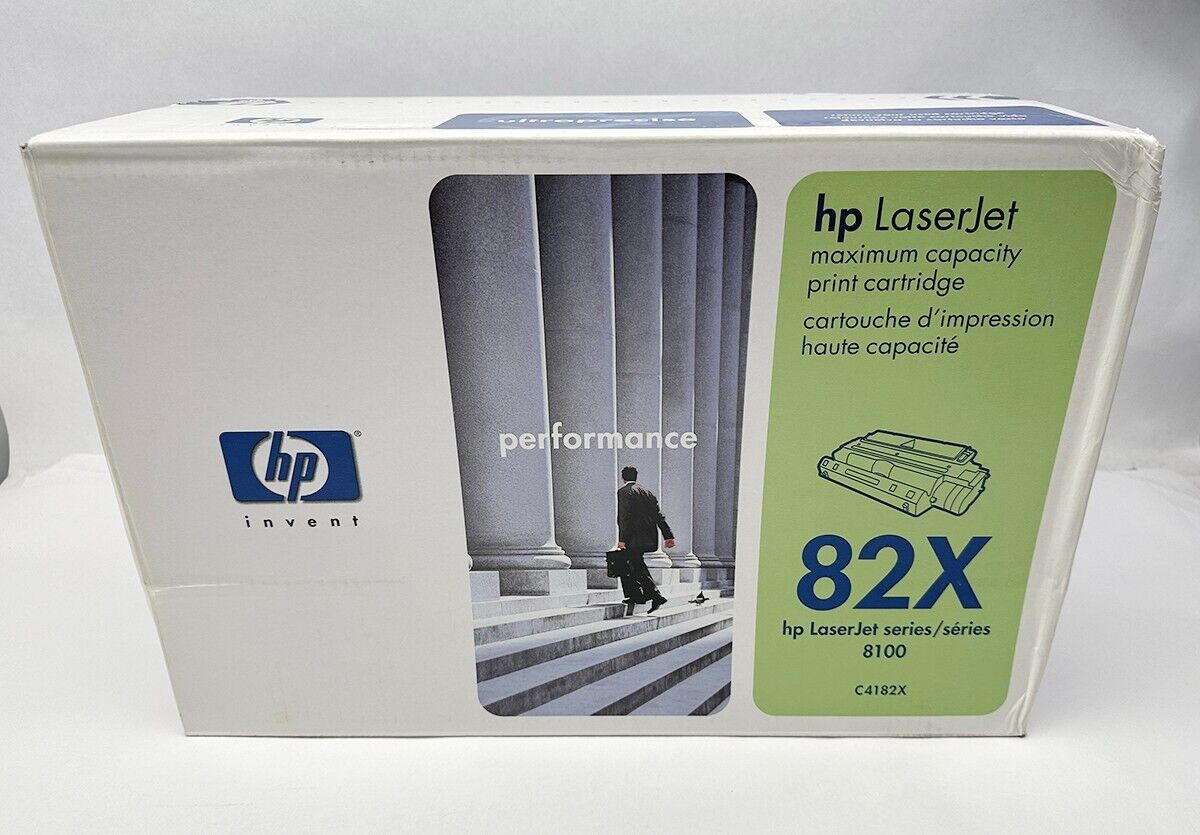 HP C4182X LaserJet 82X Print Cartridge Black Toner Brand New