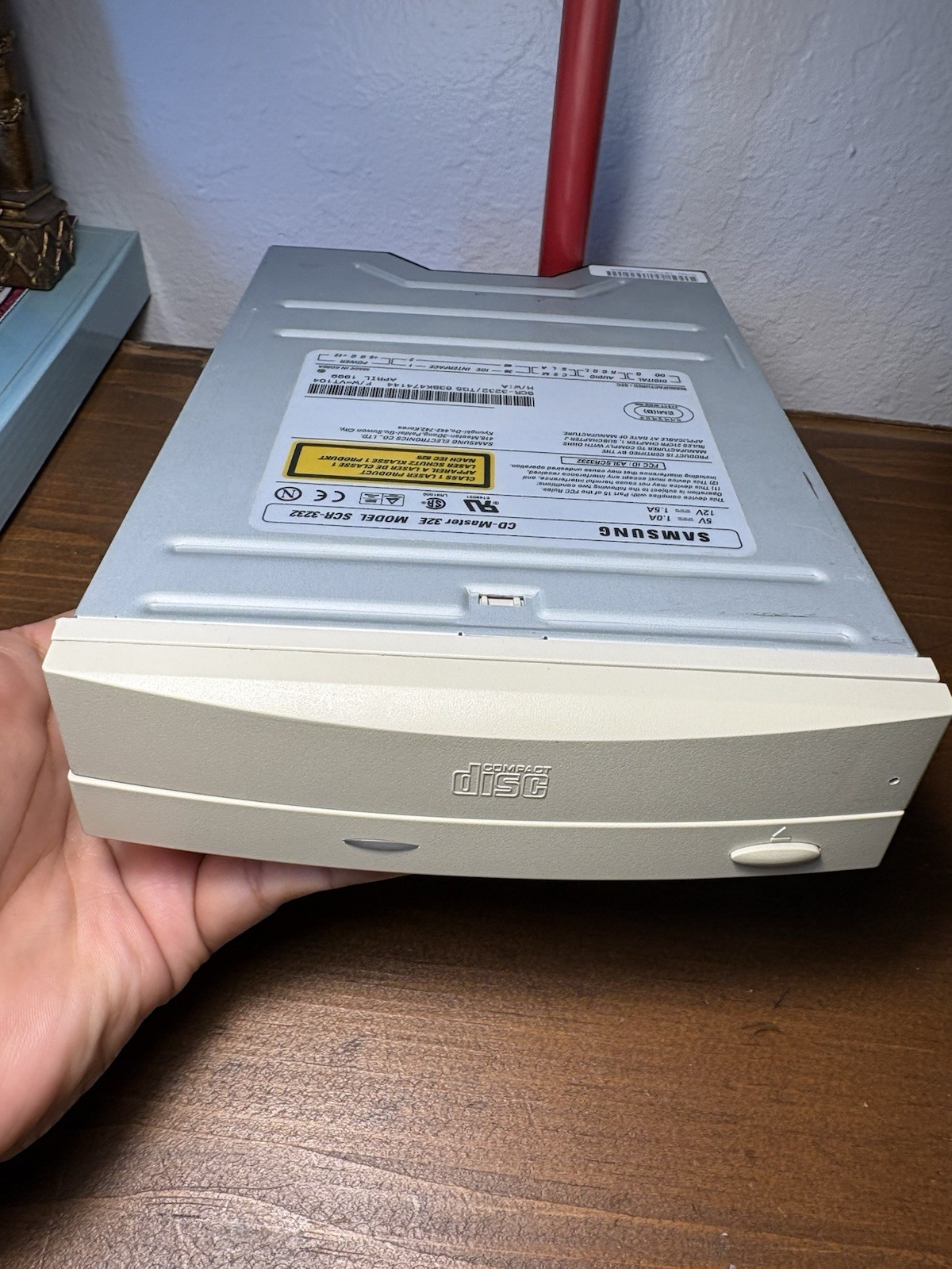 Samsung CD-Master 32E SCR-3232 32X Internal IDE CD-ROM Drive Vintage April 1999