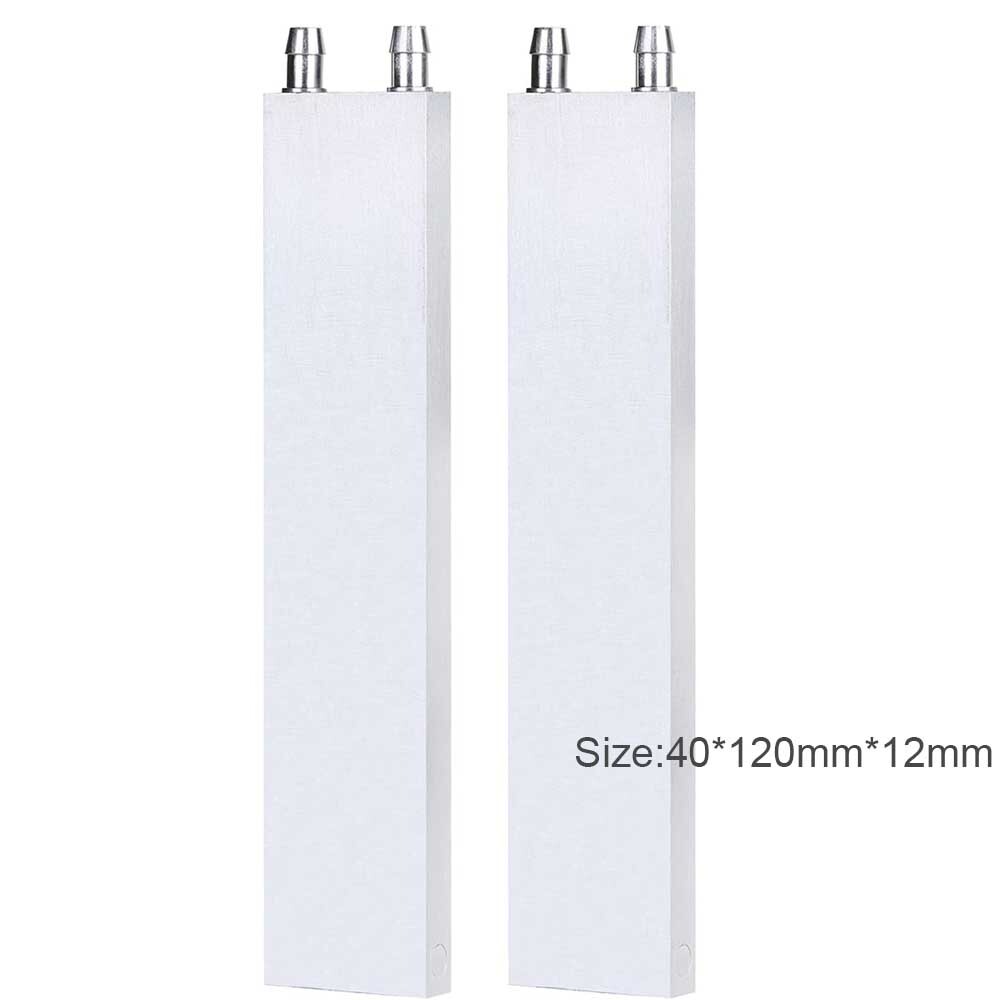 40*200mm Aluminum Water Liquid Cooler Block Heatsink For Computer CPU Radiator
