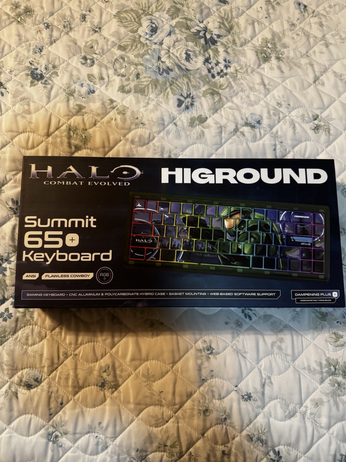 Halo x Higround Gaming Keyboard & Mousepad Bundle - Brand New, Factory Sealed