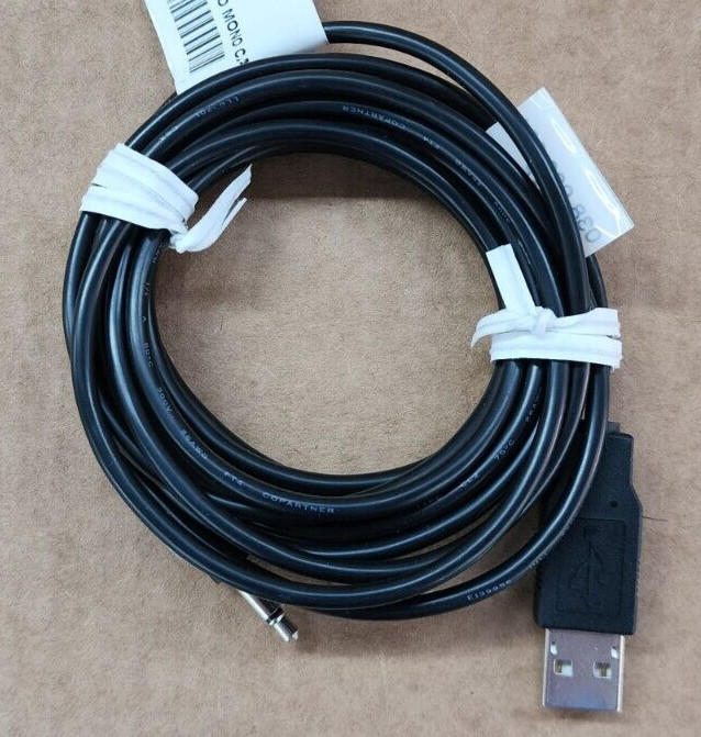 EMC 038-900-021 10' USB to Mono Cable