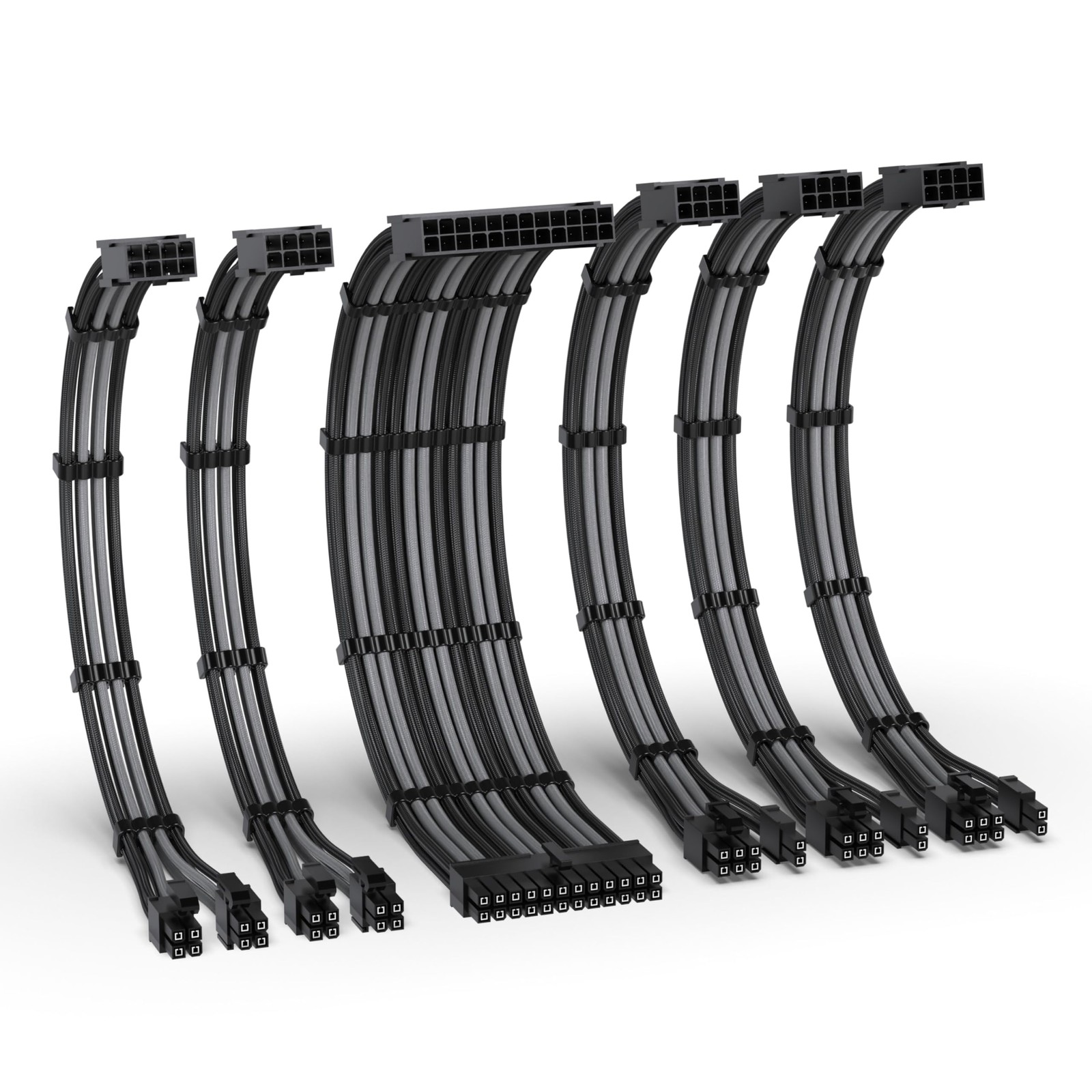 PSU Cable Extension Kit,16AWG Power Supply Extension Cable,1x24Pin/2x4+4 EPS/...