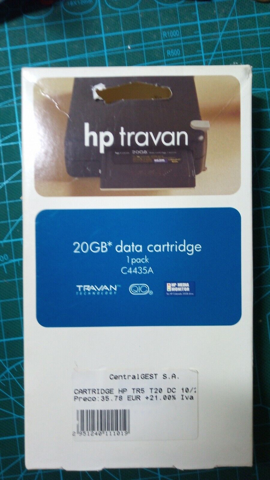 Original HP Travan Data Cartridge TR-5
