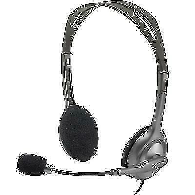 Logitech H111 Black On the Ear Stereo Headset (tested)