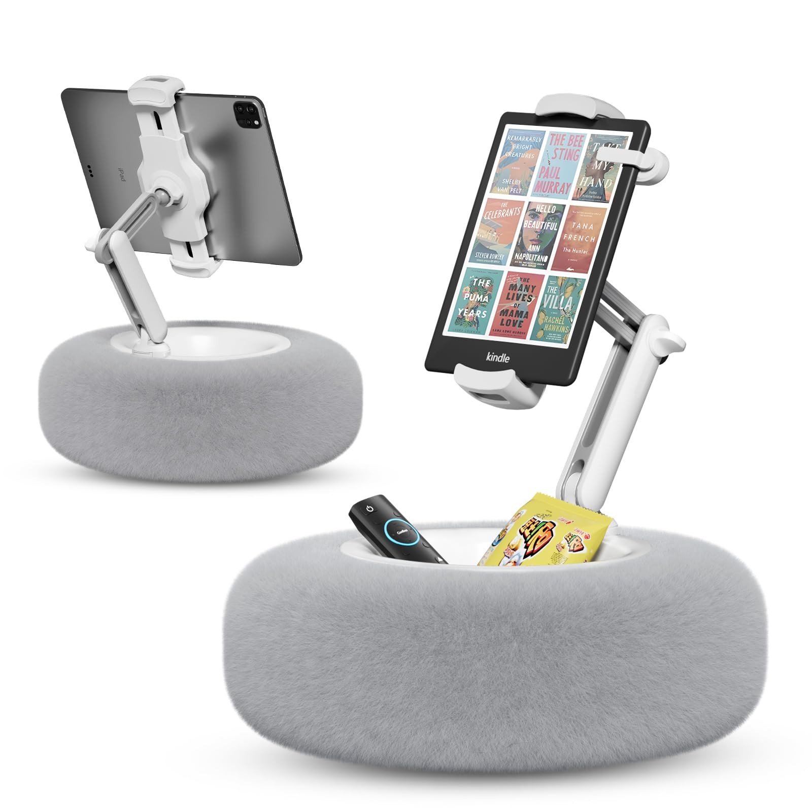 SupeDesk Tablet Pillow Stand for Reading, Adjustable Tablet Stand Phone Holde...