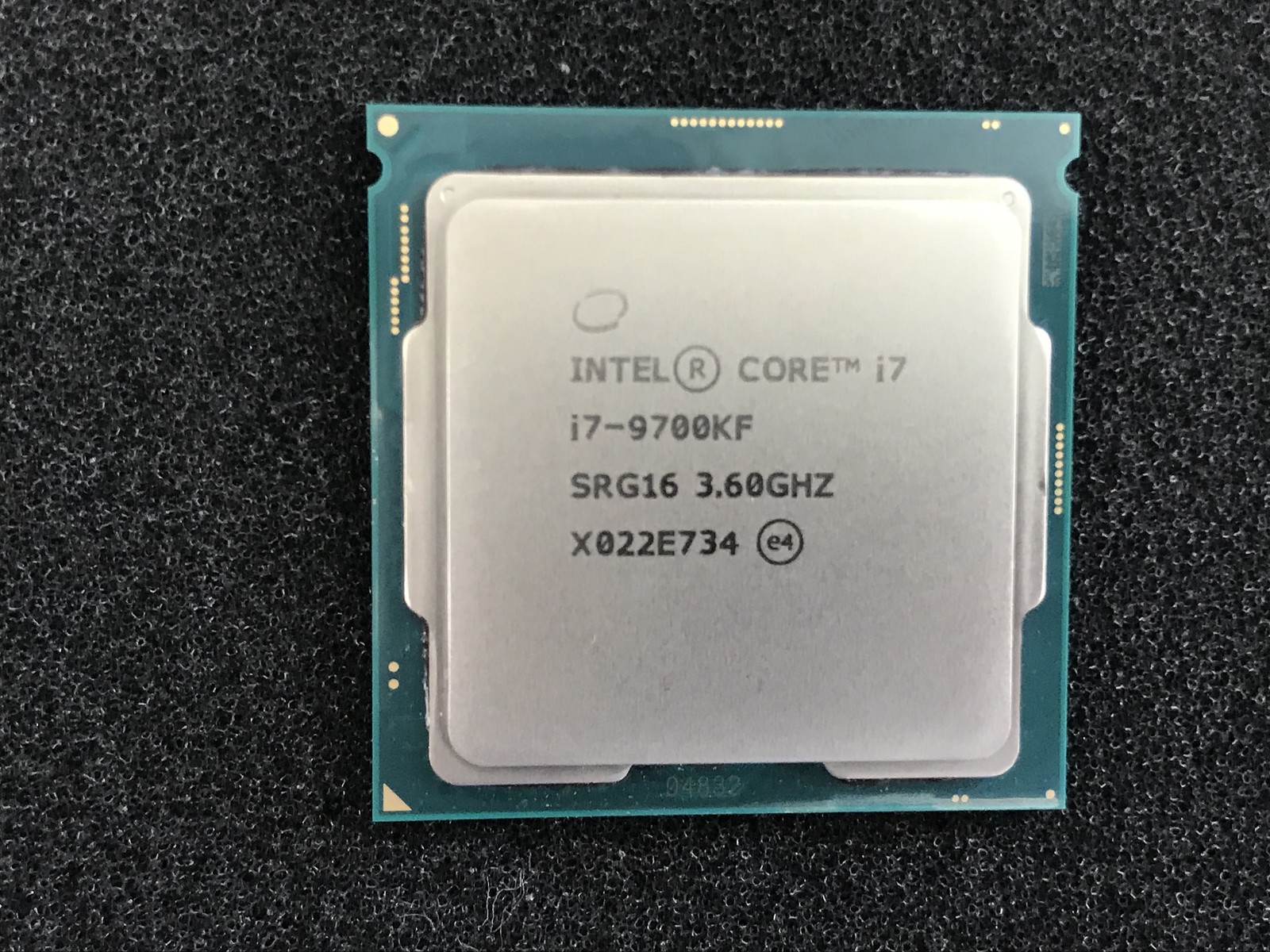 Intel Core i7-9700KF 3.60GHz 8-Core CPU Processor SRG16 LGA1151 - CPU672A