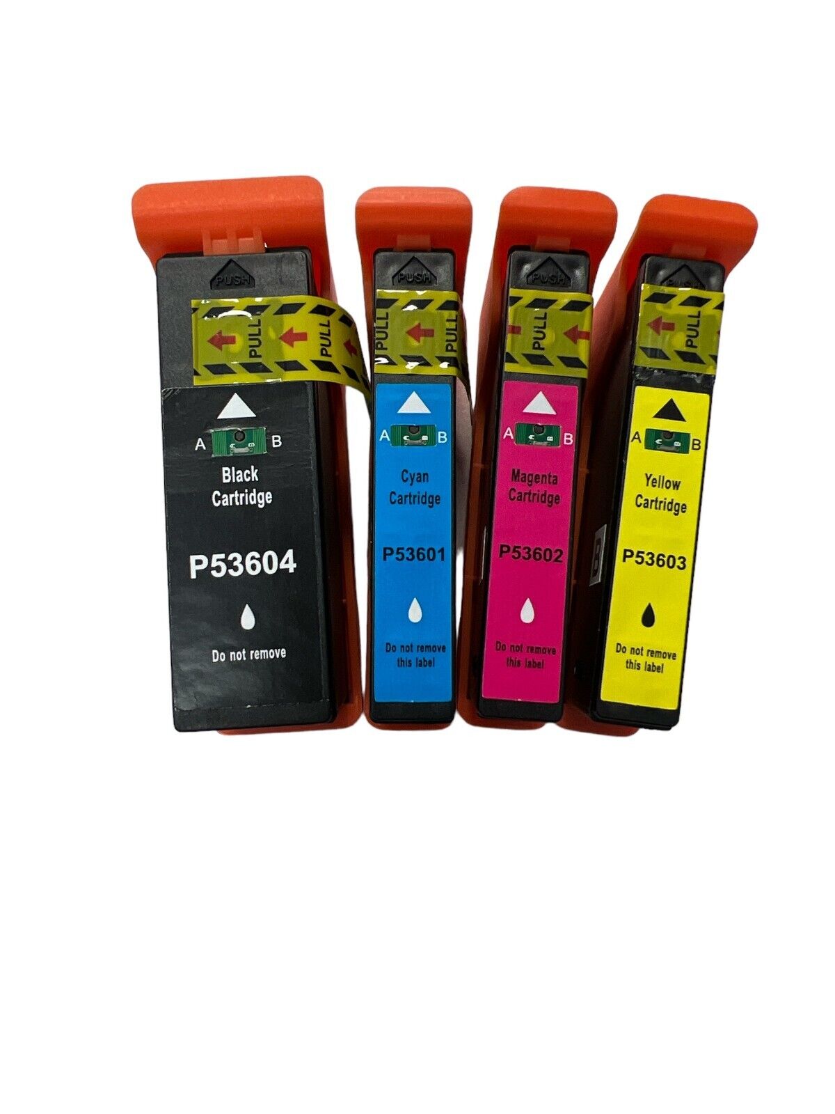53601-53604 Compatible Ink Cartridge for Primera Bravo 4100 Series Printer -4pk