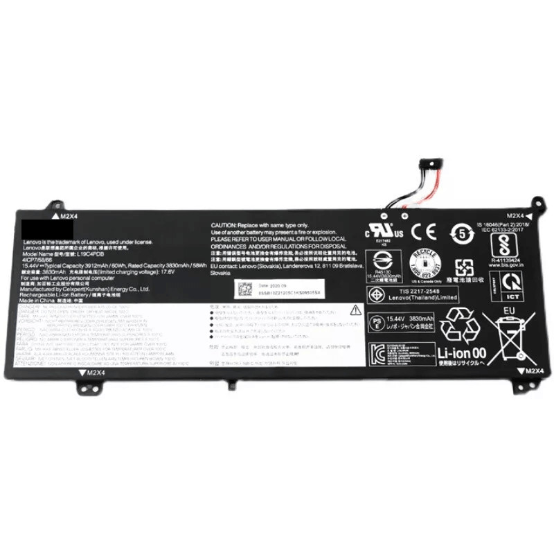 new 15.44V L19C4PDB L19M4PDB Battery for  ThinkBook 14s Yoga ITL 5B10Z21201