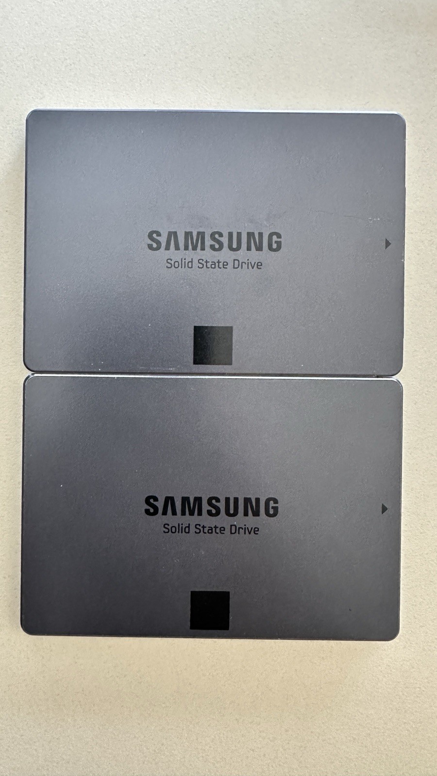 2 Samsung 840 EVO 120Gb & 250Gb SSDs Solid State Drive 2.5 Inch
