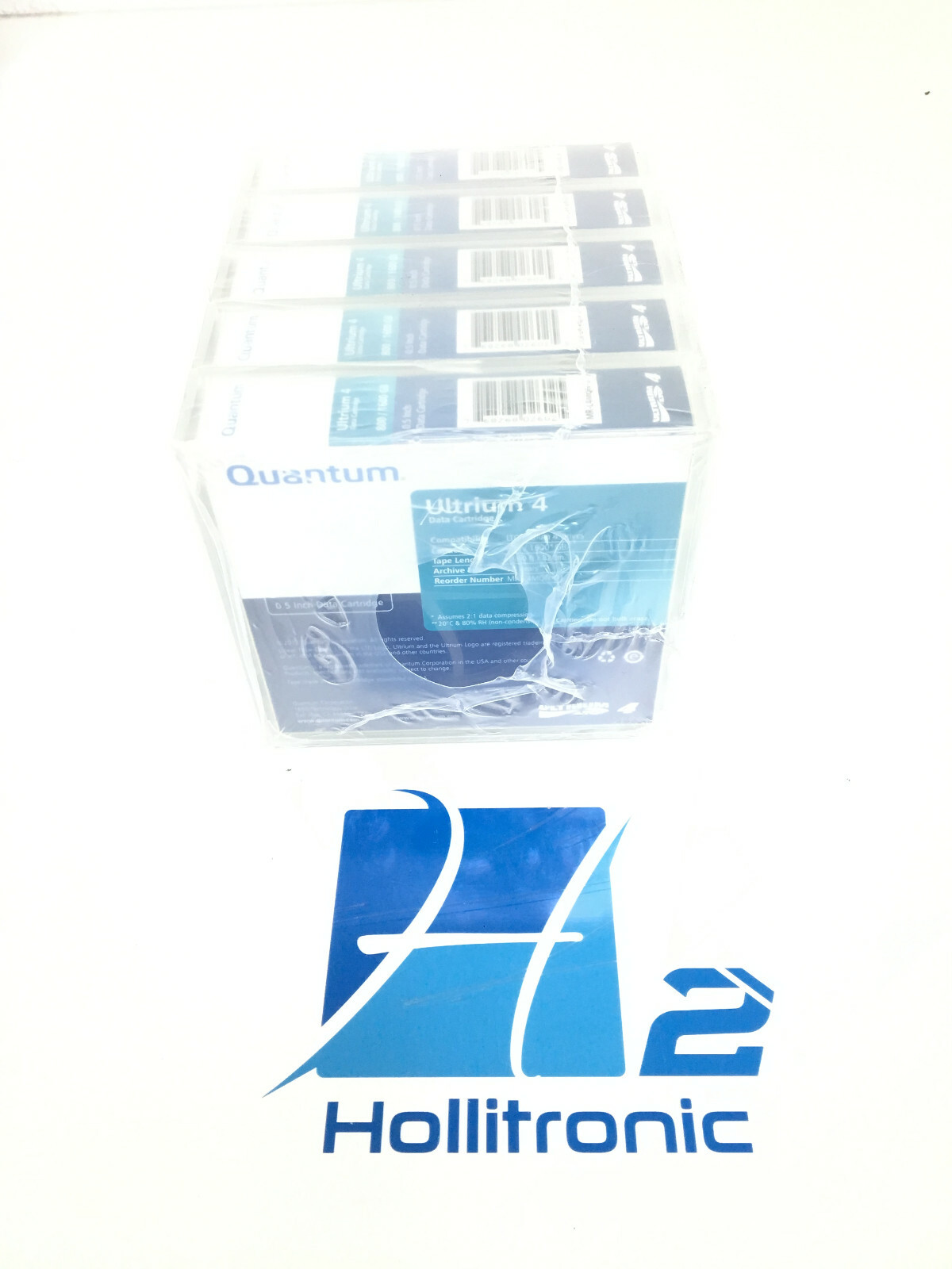 Set of 5 Quantum Ultrium 4 800/1600GB Data Cartridges *NEW*