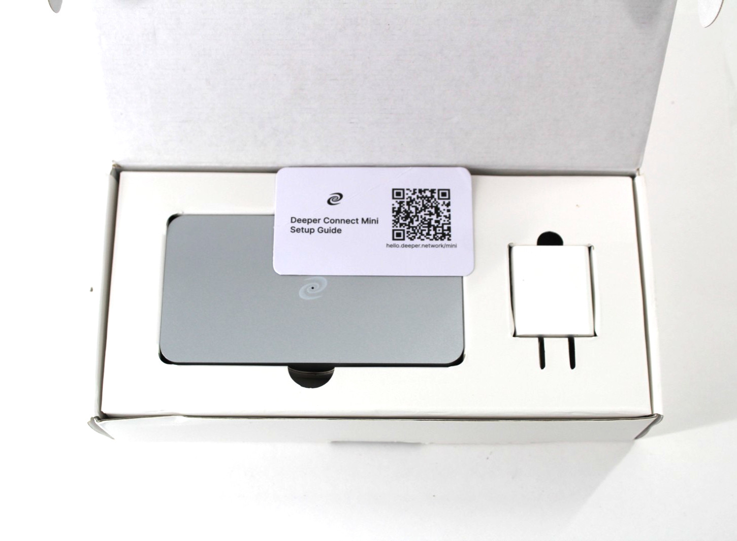 Deeper Network - Deeper Connect Mini Set Decentralized VPN Device 1Gbps - Silver