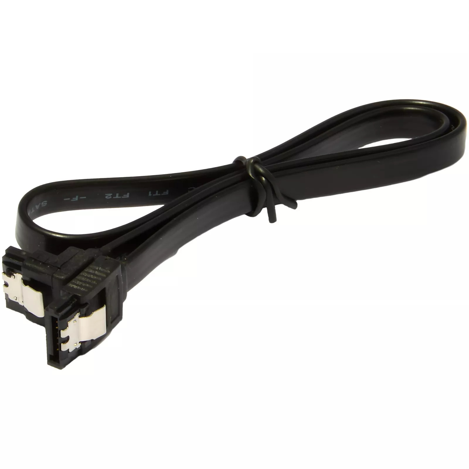 4x OEM SATA Cable III Right Angle & Straight end 12 Inch (4 CABLES)