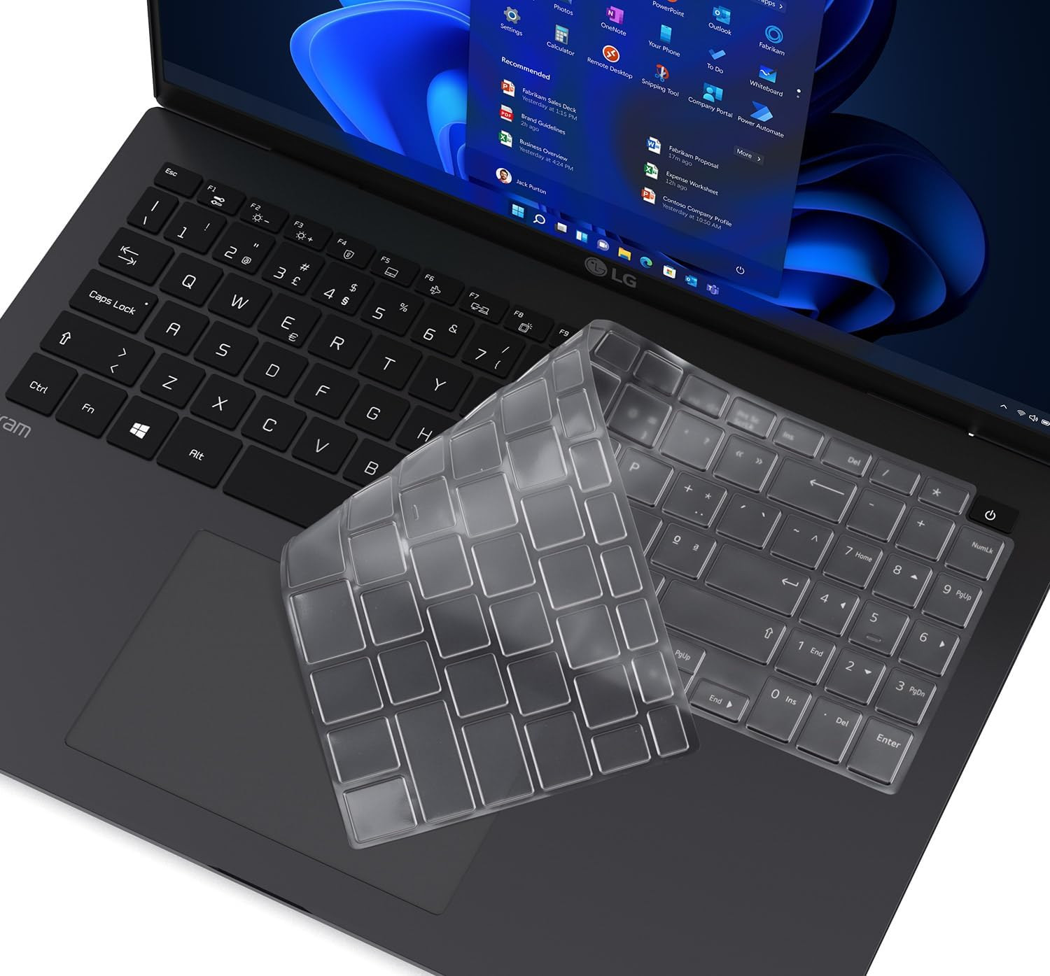 Keyboard Cover for 16" LG Gram 16Z90U 16T95TP 16U55U 16Z90T 16Z90S 16Z90SP 16T90
