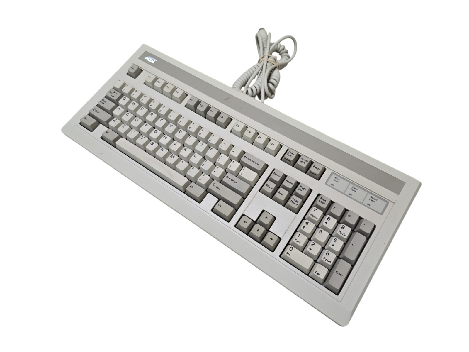 Vintage AST KB-101 Keyboard 118464-001 Rev. B | Tested