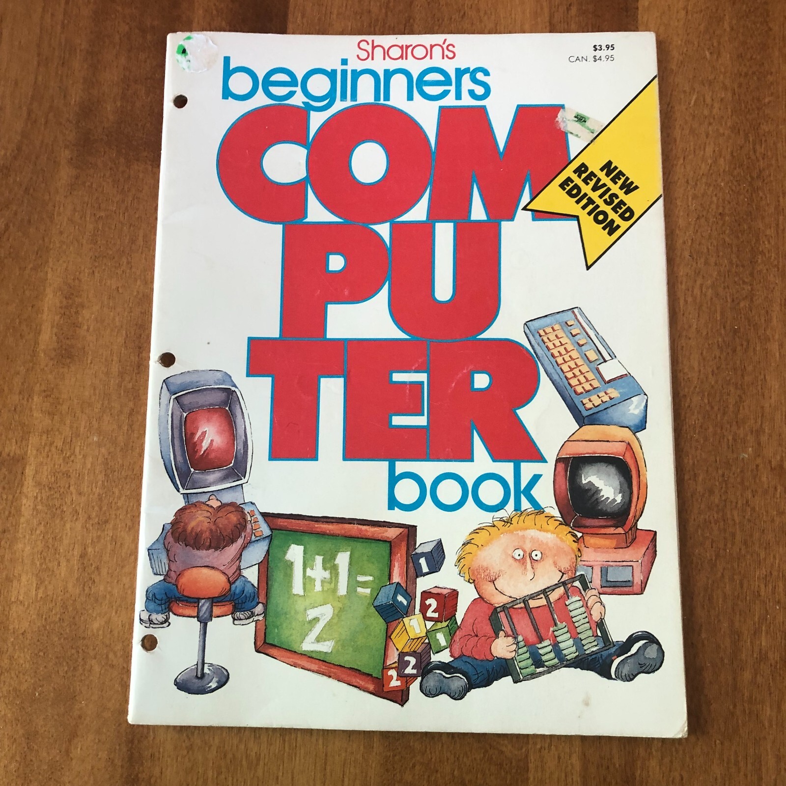 VINTAGE Sharon's Beginners Computer Book Guide 1984 PB Electronics Rare