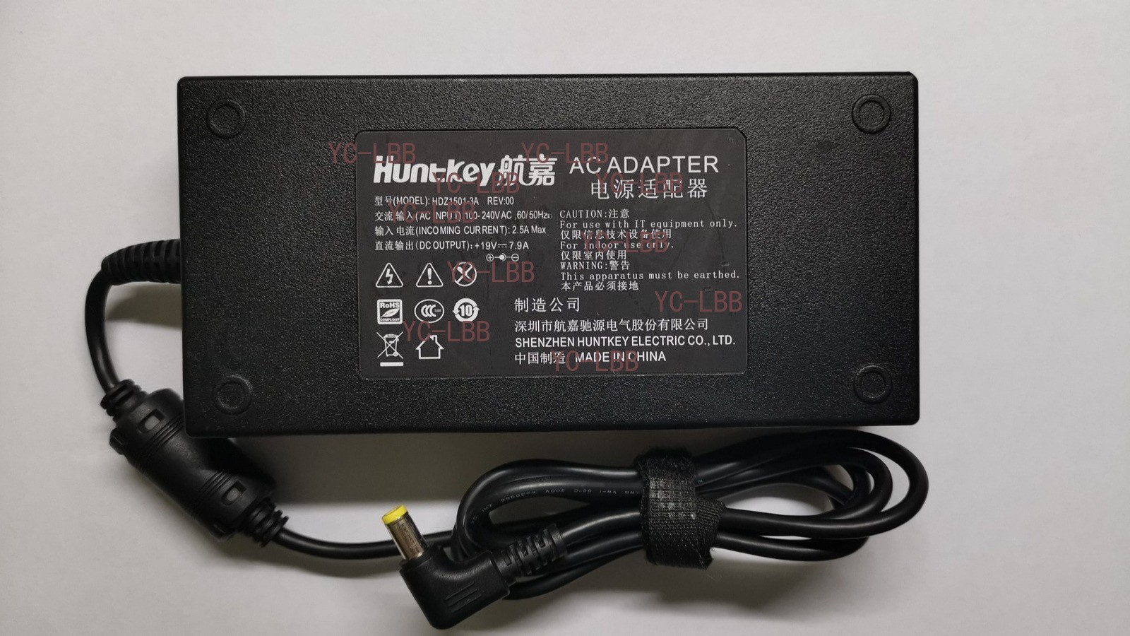 Original HuntKey +19V 7.9A Power AC HDZ1501-3A