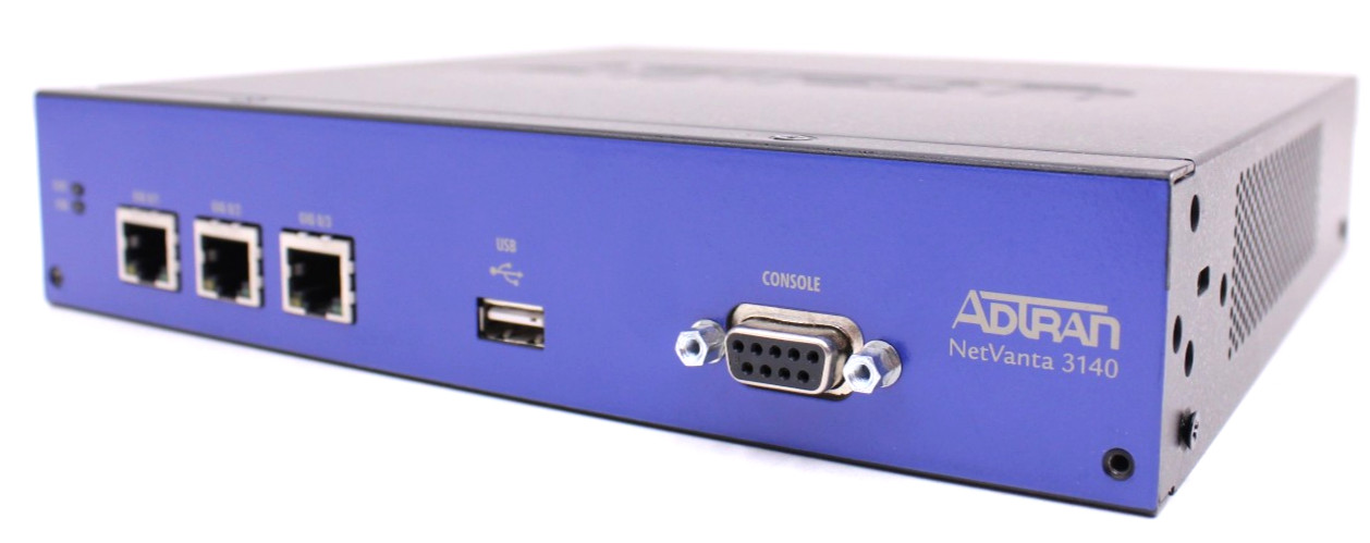 Adtran Netvanta 3140 NV3140 3 Port Gigabit Router - Power Tested / Reset