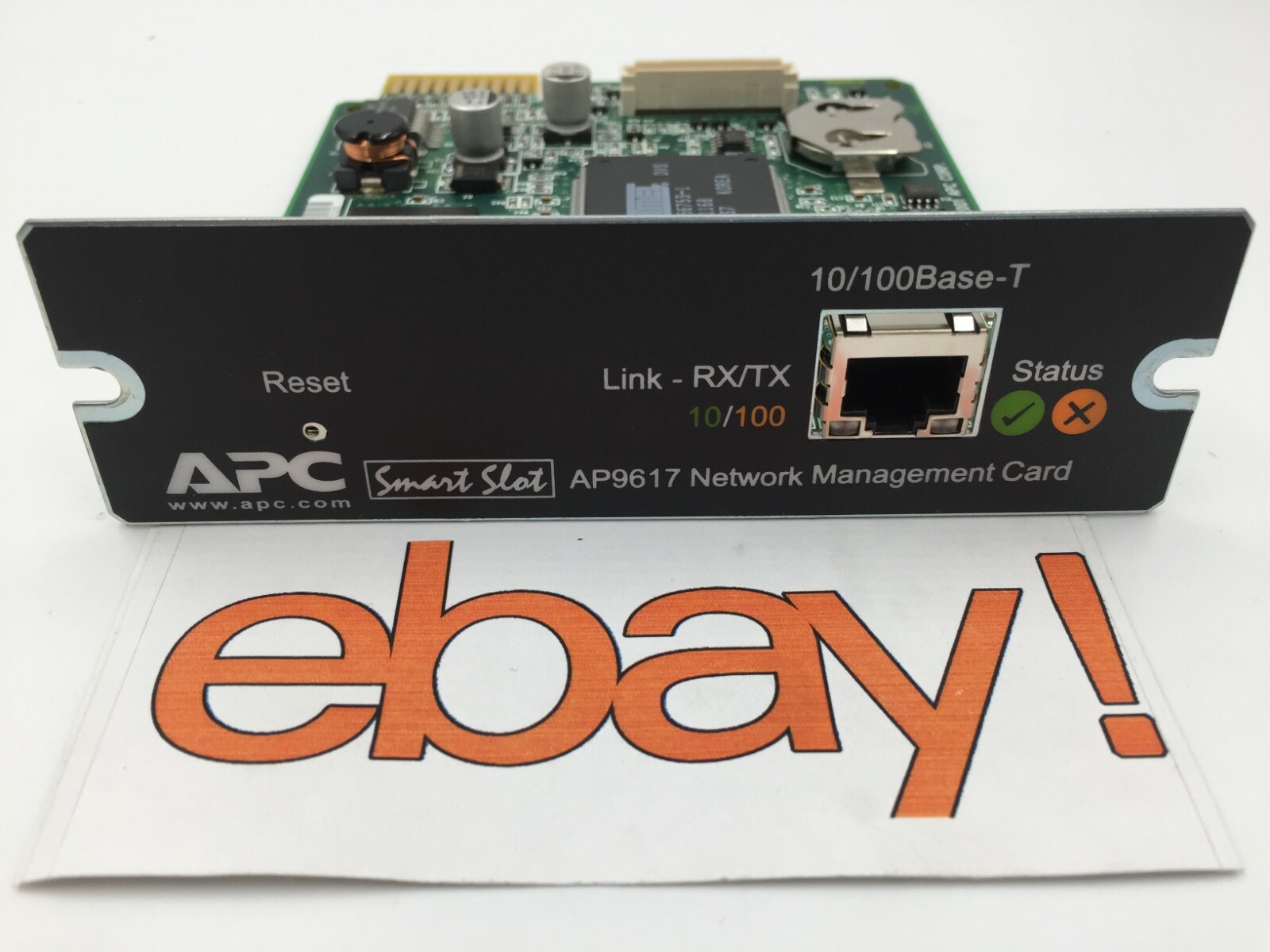 GENUINE APC AP9617 10/100 SmartSlot NETWORK MANAGEMENT CARD