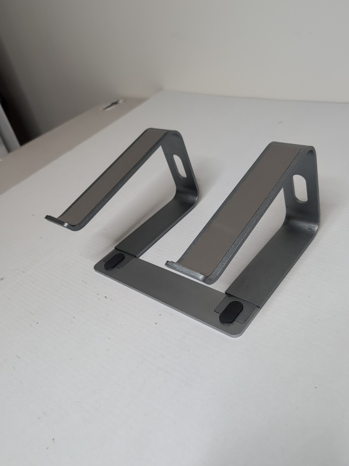 Nulaxy C3 Fully Aluminum Detachable Laptop Stand, Ergonomic Computer A-Grey