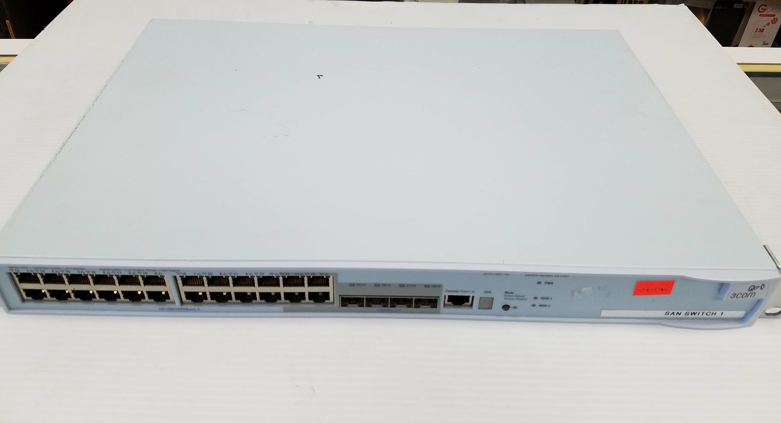 3COM 3CR17662-91-US 3CR17661-91 4200G 24-PORT GIGABIT SWITCH - USED