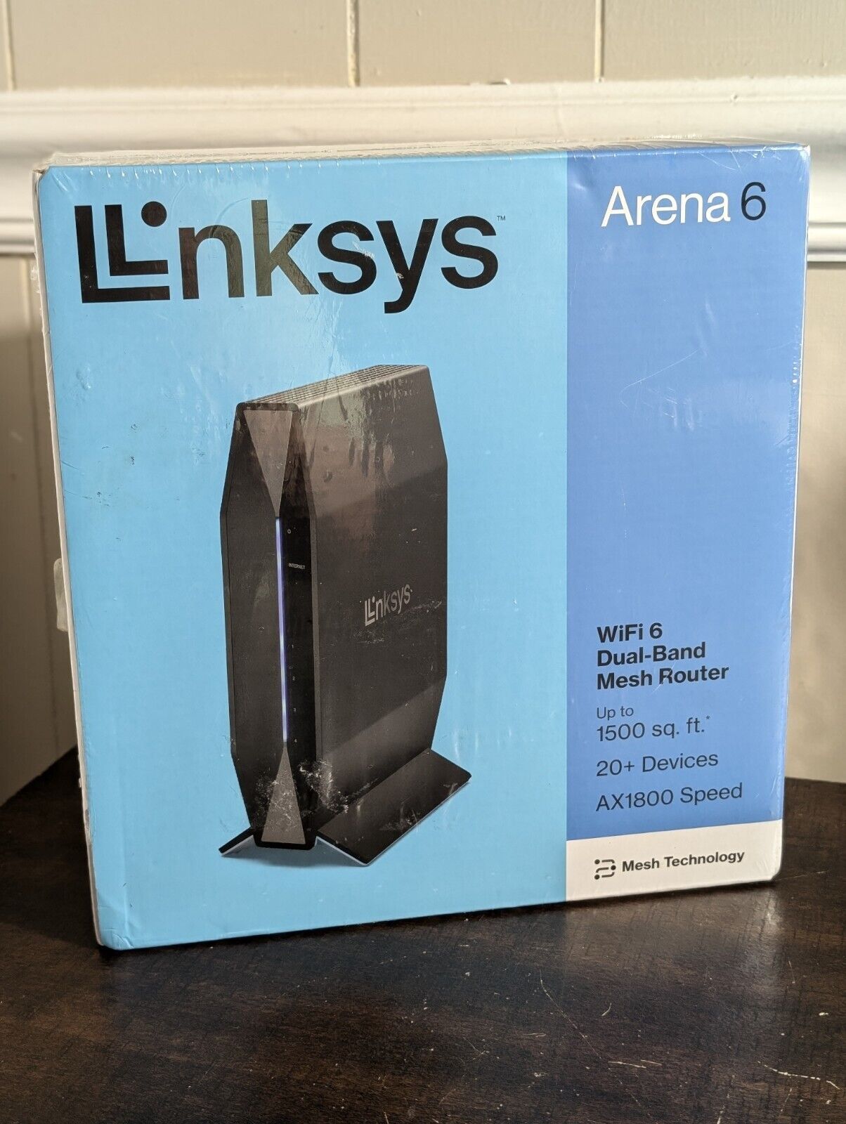 Linksys Arena 6 WiFi 6 Dual-Band Mesh Router New Sealed