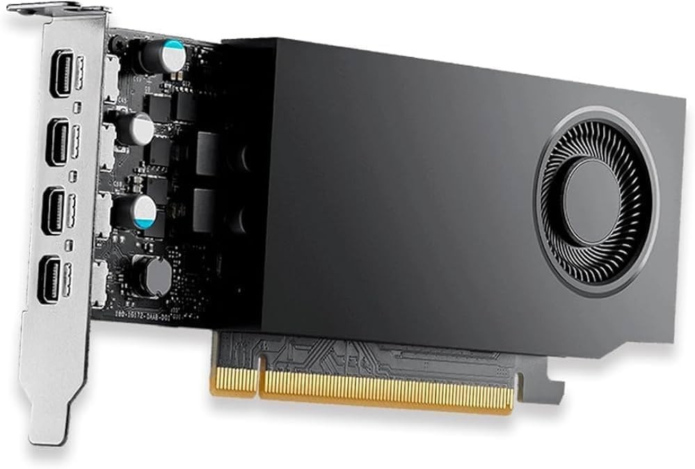 NVIDIA RTX A1000 8GB GDDR6 Workstation GPU 4x Mini DisplayPort PCIe 4.0