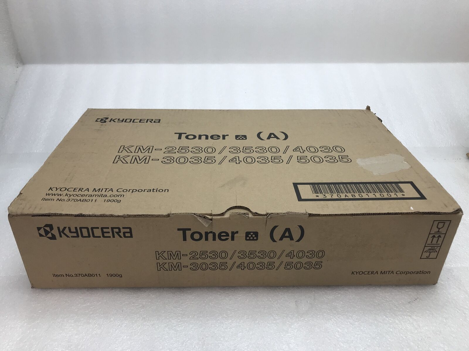 Genuine OEM NOB Kyocera 370ab011 Toner A Km-2530/3530/4030 Km-3035/4035/5035