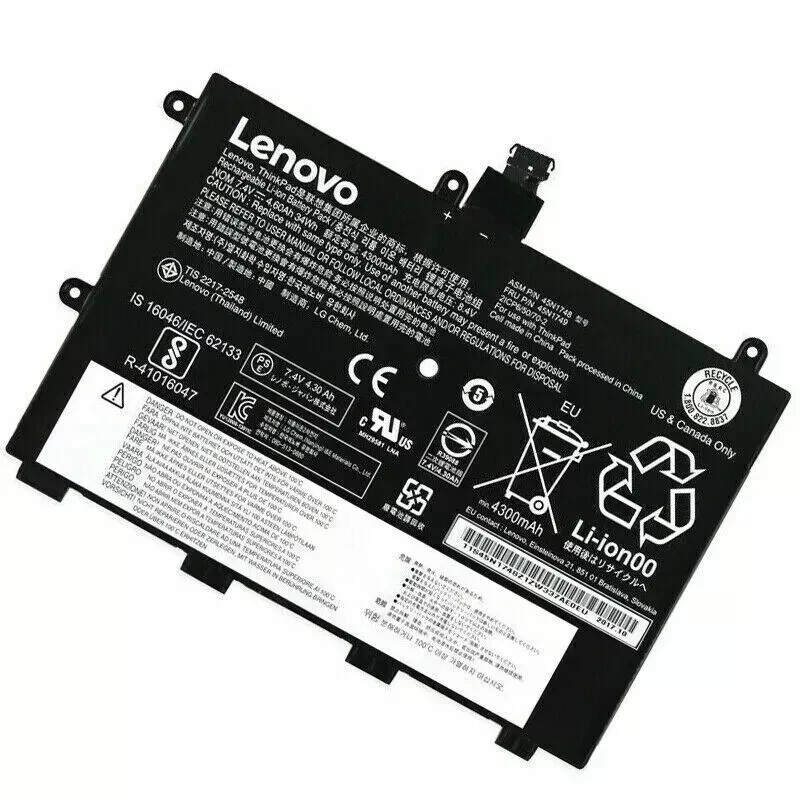 NEW 34WH Original 45N1751 Battery For Lenovo ThinkPad Yoga 11e 45N1749 45N1750