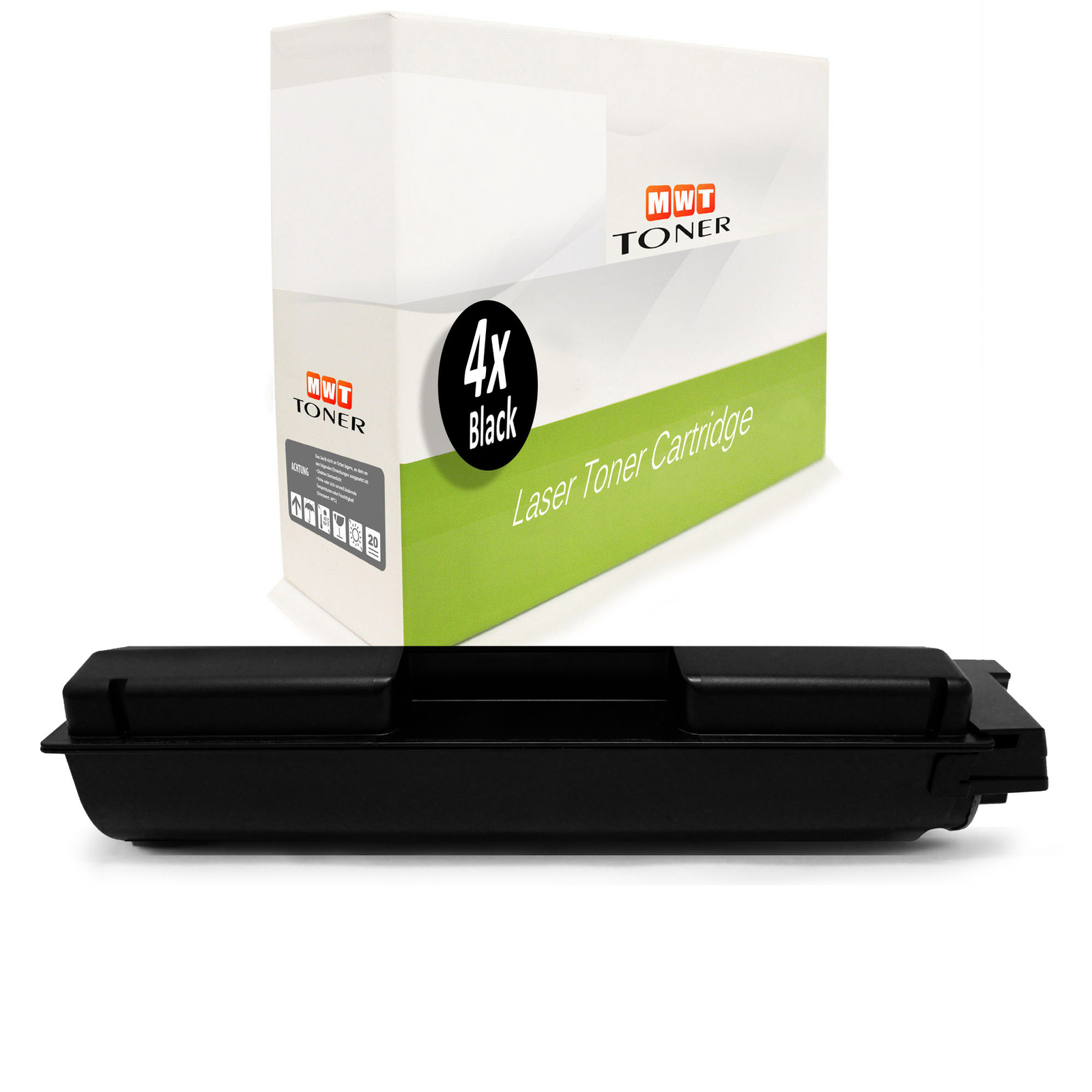 4x MWT Compatible Black Toner Cartridge for Triumph-Adler P-C 3060 MFP