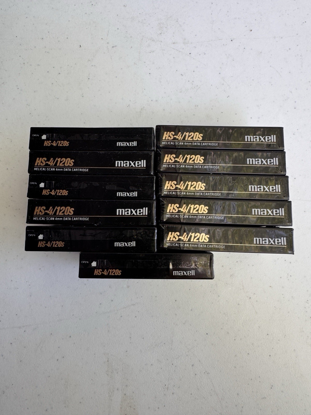 Maxell HS-4/120s 4GB 4mm DDS-2 Data Cartridges Lot Of 11 New Sealed