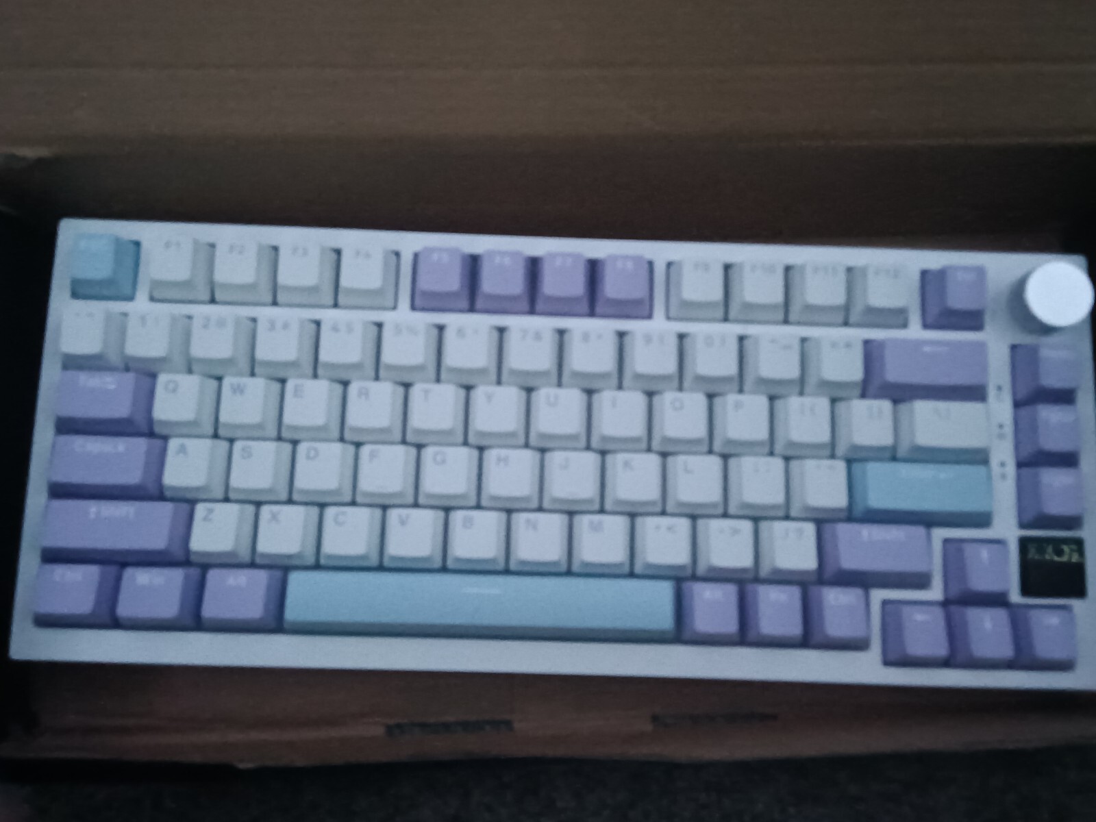 keyboard With A Weel To Chang The Color And Bluetooth And Really Good Sound