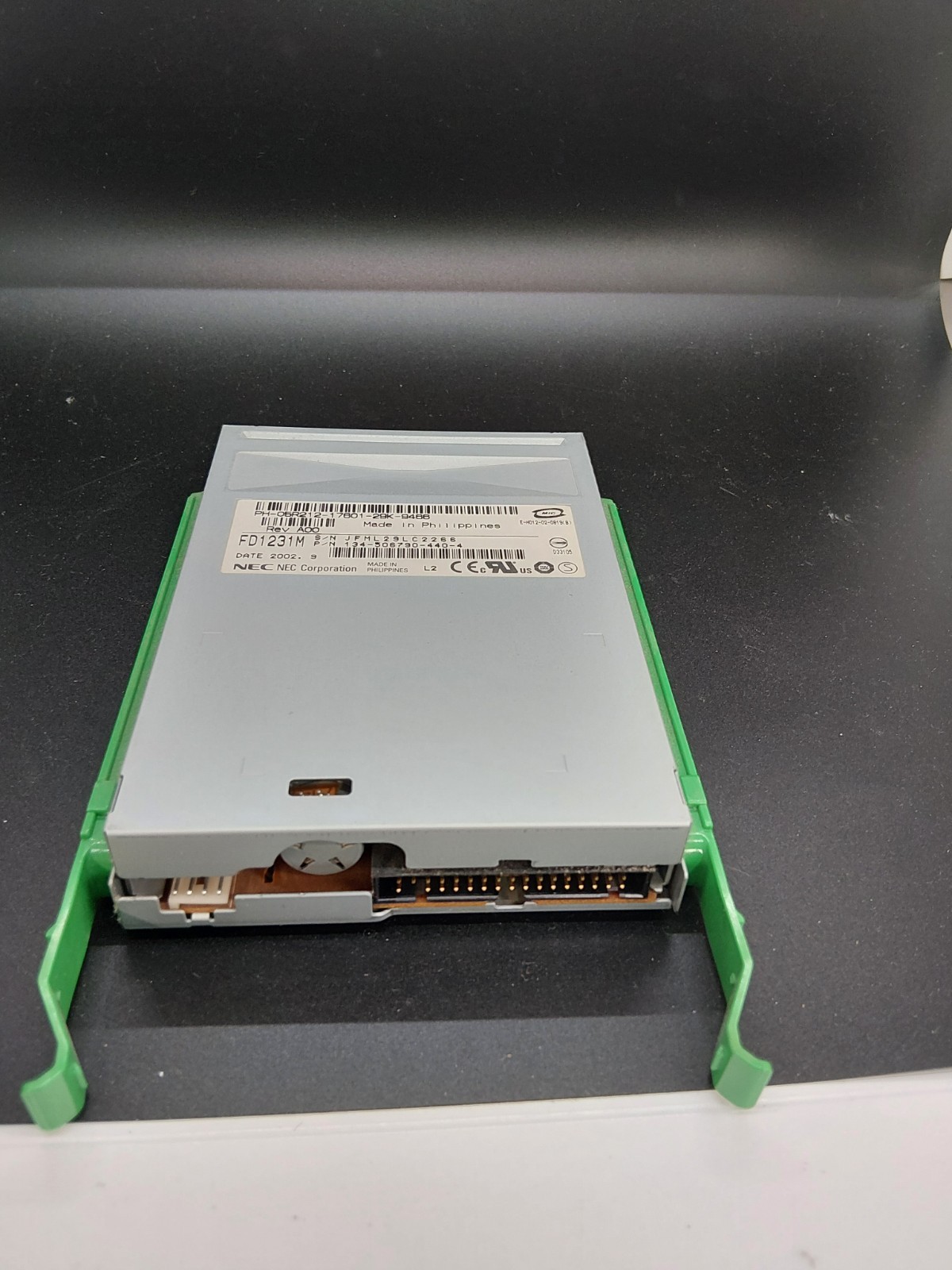 NEC corporation 3.5 floppy disc drive NO BEZEL