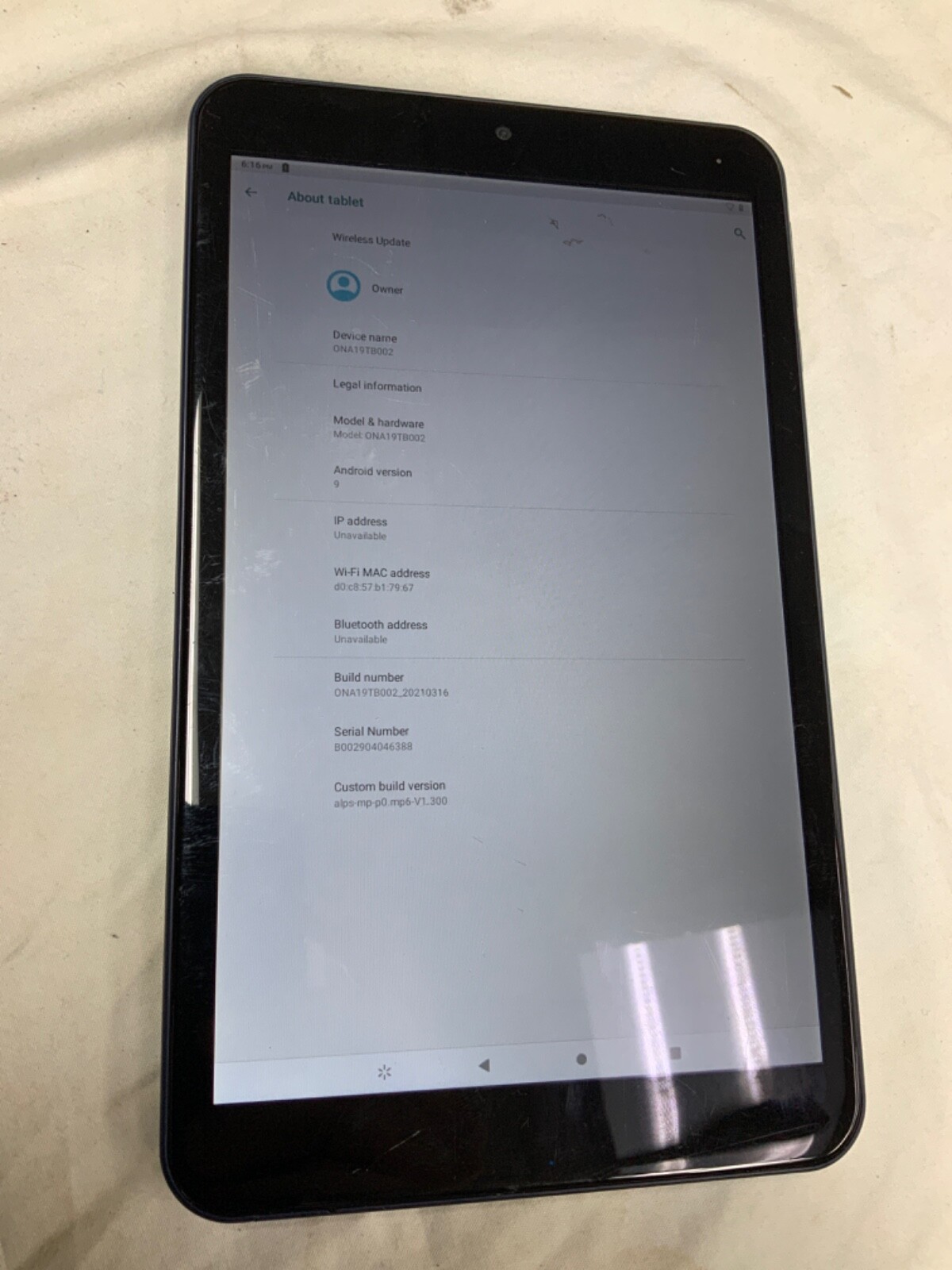 ONN ONA19TB002 Tablet