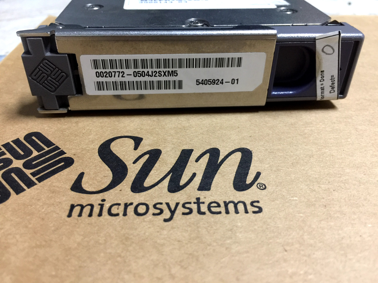 SUN 540-5924-01, 72gb-15K SCSI Drive ST373453LSUN72G, 390-0143 Test-PASS,