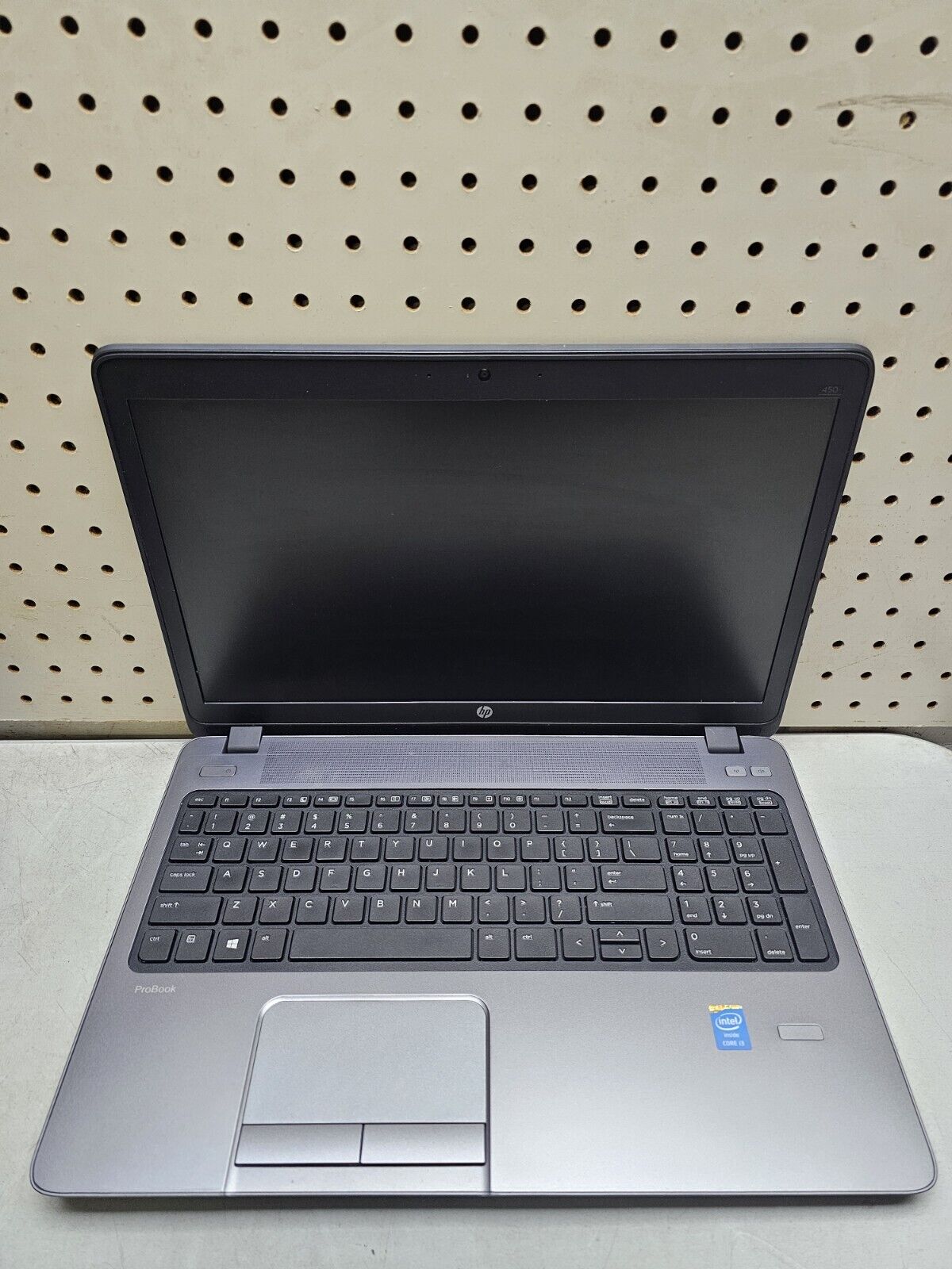 Lot of Seven (7) HP ProBook 450 G1 Laptops - i3-4000M - 8GB RAM - 500GB HDD-READ