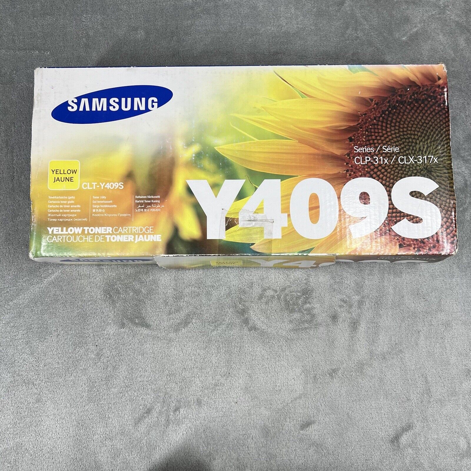 Genuine Samsung Y409S CLT-Y409S Toner Cartridge Yellow