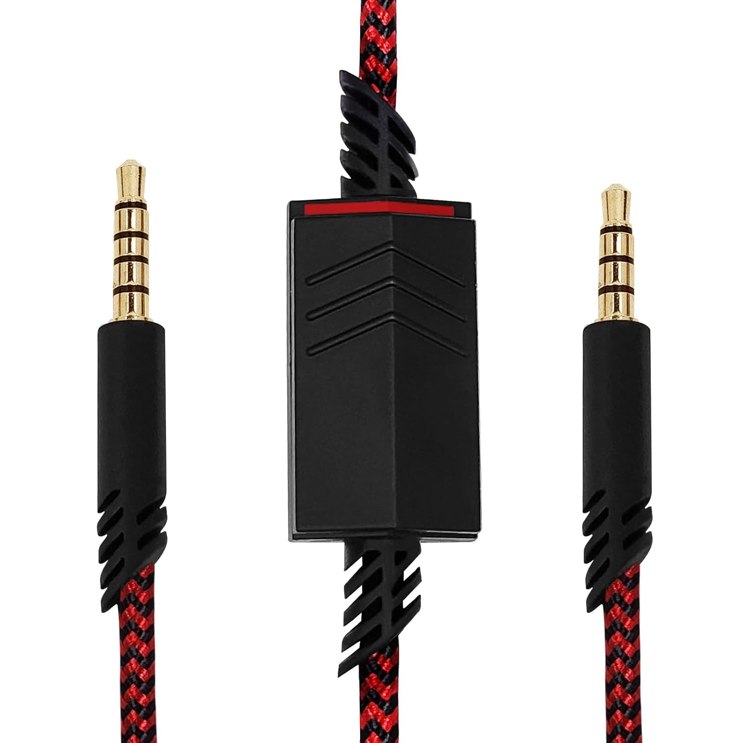 Replacement Nylon Braided Audio Cord Cable for Astro A40 Headset Red