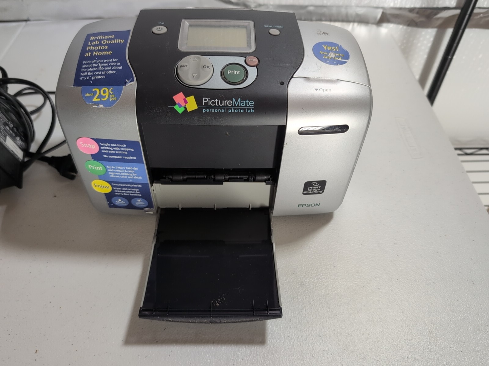 Epson Picture Mate Photo Printer Personal Photo Lab Home B271A 