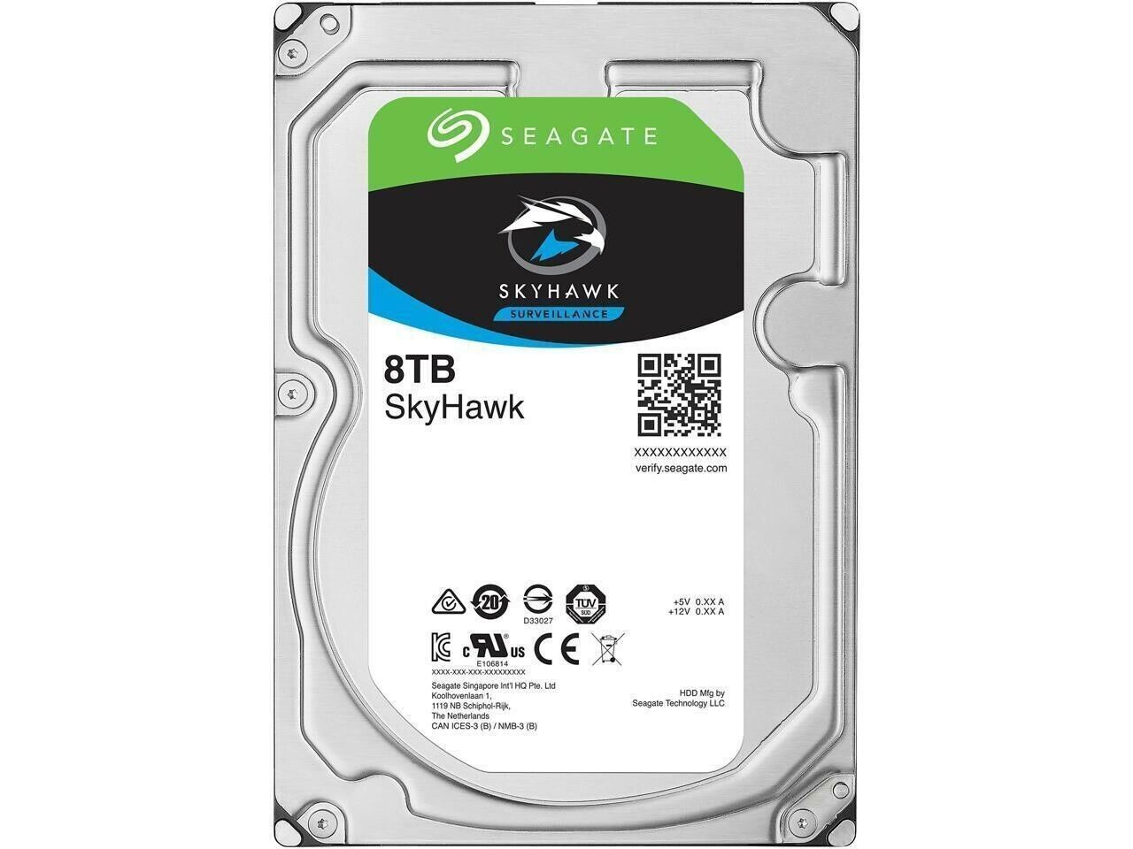 FOR Seagate SkyHawk Surveillance 8TB ST8000VX0022 7200RPM SATA 6Gb 256MB HDD