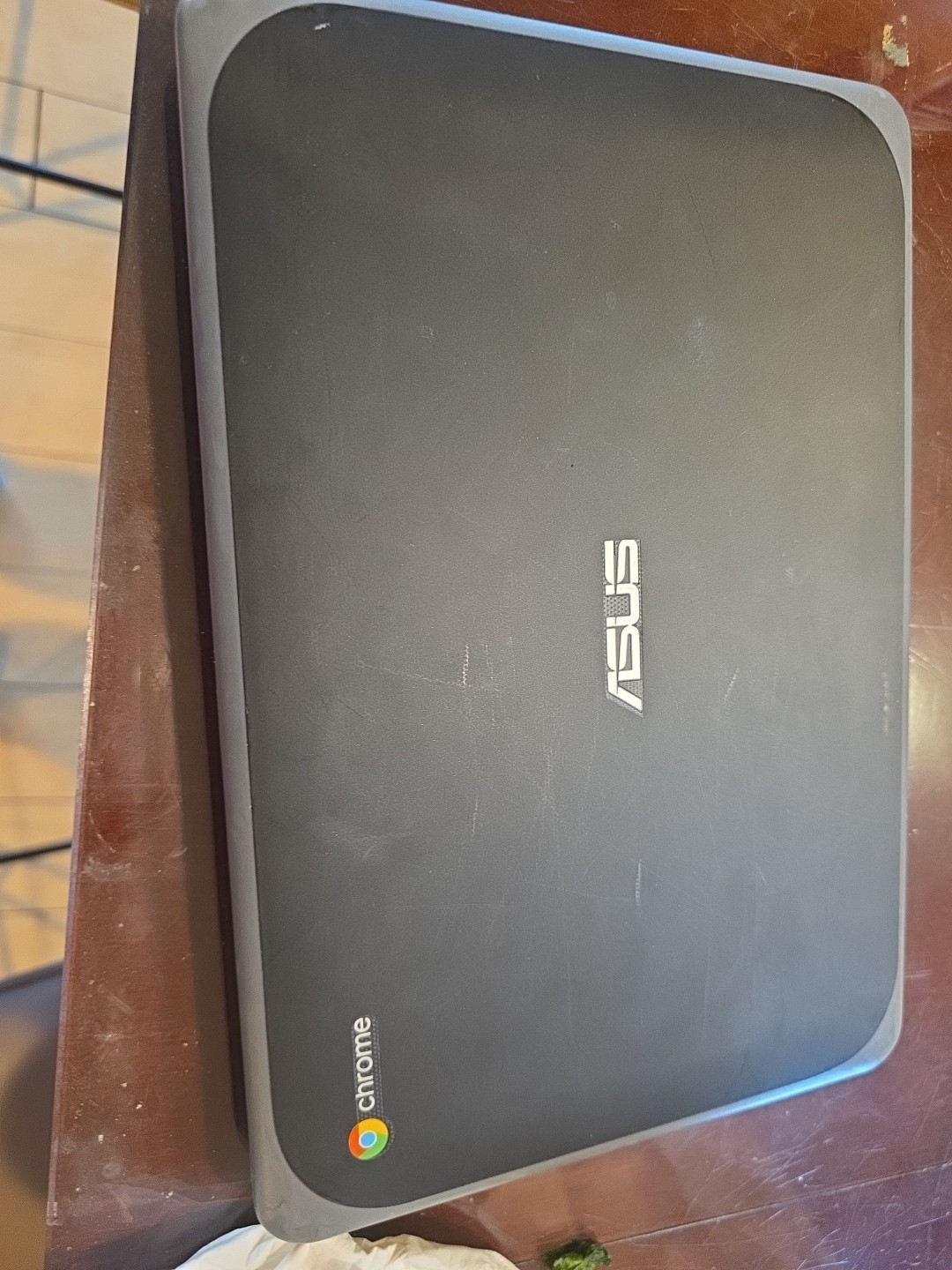 ASUS Chromebook 11.6" Laptop Intel Celeron WiFi Webcam Tested Working