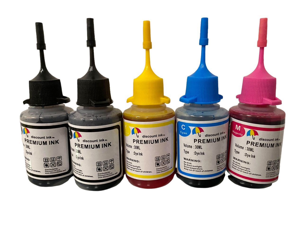 5x30ml refill ink for Canon PG-210 CL-211 PIXMA MP499 MX320 MX330 MX340 MX350
